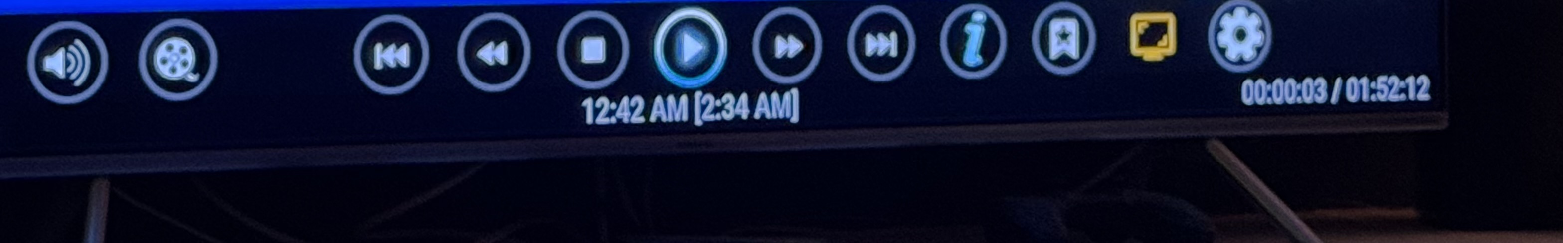 OSD video buttons only the print screen button is correct